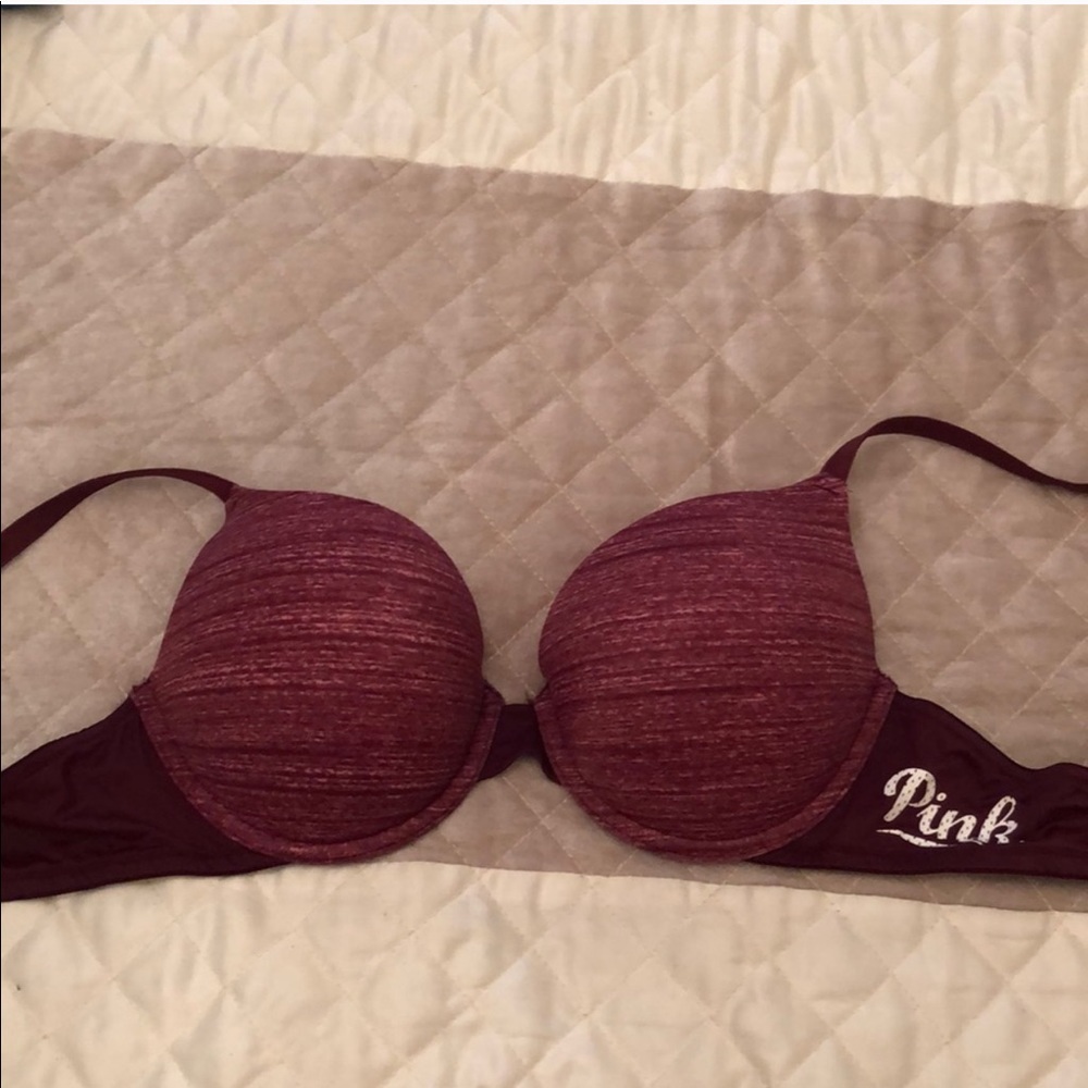 Burgandy PINk vs bra 36c